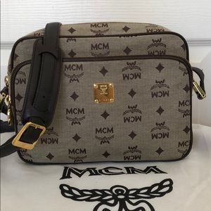 Authentic Vintage Jacquard MCM Crossbody Bag